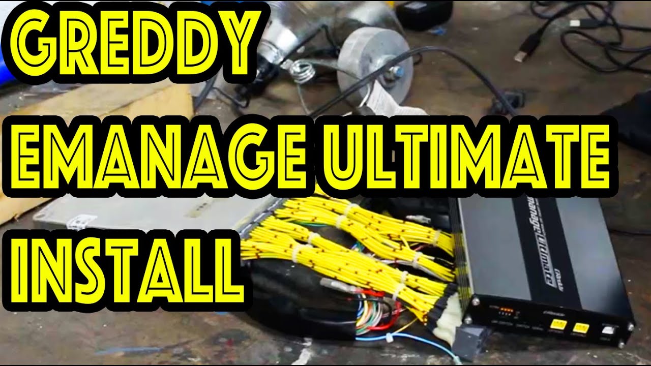 greddy emanage ultimate tuning software